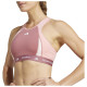 Adidas Γυναικείο μπουστάκι Techfit Medium-Support High-Neck Colorblock Bra